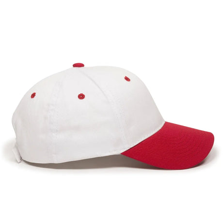 Outdoor Cap GL-271 Cotton Twill Structured Solid Back Hat Unisex Accessories Hats & Caps