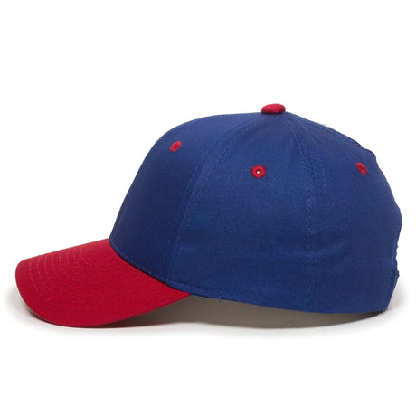Outdoor Cap GL-271 Cotton Twill Structured Solid Back Hat Unisex Accessories Hats & Caps