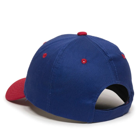 Outdoor Cap GL-271 Cotton Twill Structured Solid Back Hat Unisex Accessories Hats & Caps