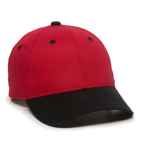 Outdoor Cap GL-271 Cotton Twill Structured Solid Back Hat Unisex Accessories Hats & Caps