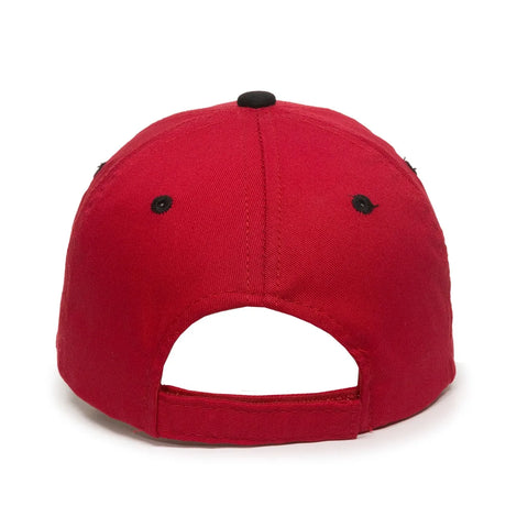 Outdoor Cap GL-271 Cotton Twill Structured Solid Back Hat Unisex Accessories Hats & Caps