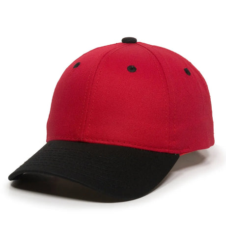 Outdoor Cap GL-271 Cotton Twill Structured Solid Back Hat Unisex Accessories Hats & Caps