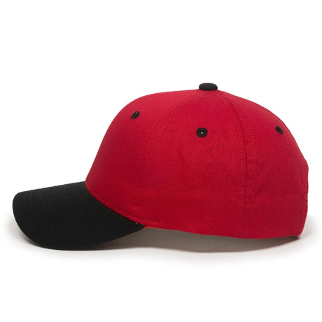 Outdoor Cap GL-271 Cotton Twill Structured Solid Back Hat Unisex Accessories Hats & Caps