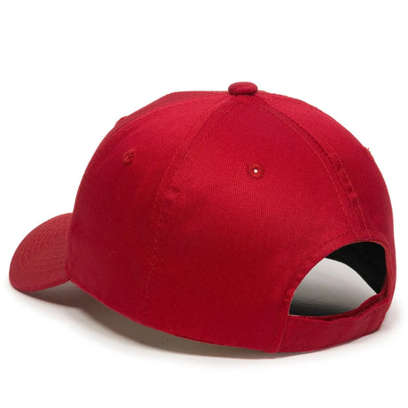 Outdoor Cap GL-271 Cotton Twill Structured Solid Back Hat Unisex Accessories Hats & Caps