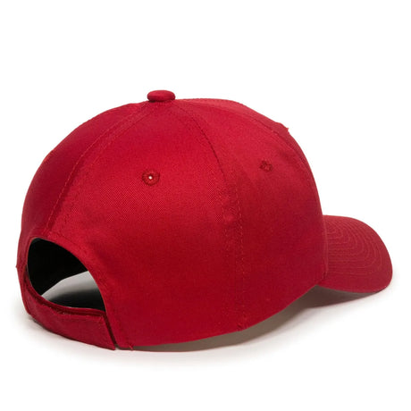 Outdoor Cap GL-271 Cotton Twill Structured Solid Back Hat Unisex Accessories Hats & Caps
