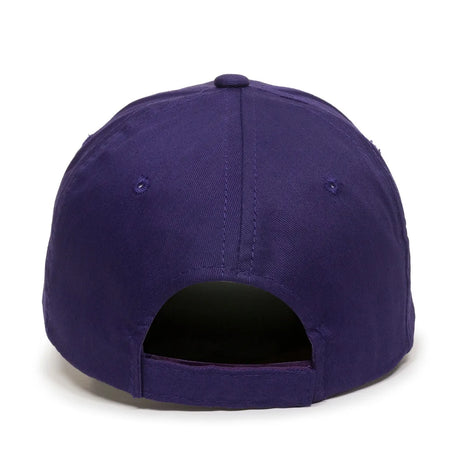 Outdoor Cap GL-271 Cotton Twill Structured Solid Back Hat Unisex Accessories Hats & Caps