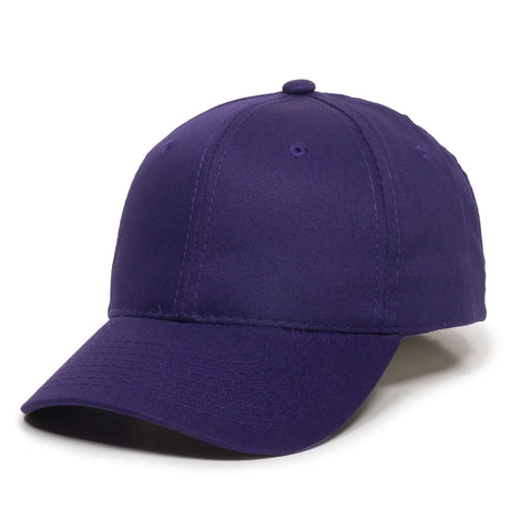 Outdoor Cap GL-271 Cotton Twill Structured Solid Back Hat Unisex Accessories Hats & Caps