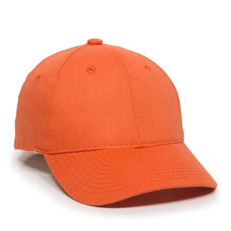 Outdoor Cap GL-271 Cotton Twill Structured Solid Back Hat Unisex Accessories Hats & Caps