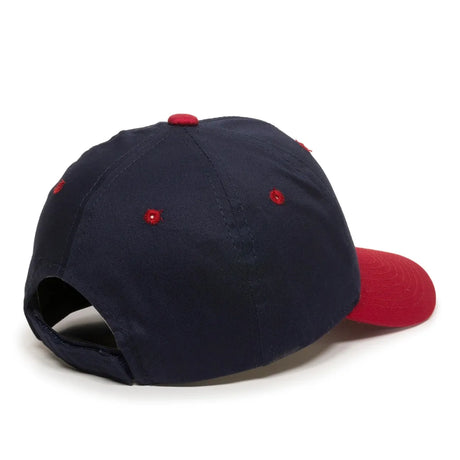 Outdoor Cap GL-271 Cotton Twill Structured Solid Back Hat Unisex Accessories Hats & Caps