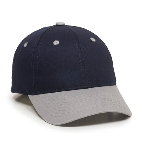 Outdoor Cap GL-271 Cotton Twill Structured Solid Back Hat Unisex Accessories Hats & Caps