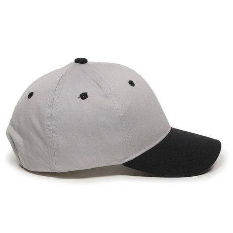 Outdoor Cap GL-271 Cotton Twill Structured Solid Back Hat Unisex Accessories Hats & Caps