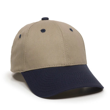Outdoor Cap GL-271 Cotton Twill Structured Solid Back Hat Unisex Accessories Hats & Caps