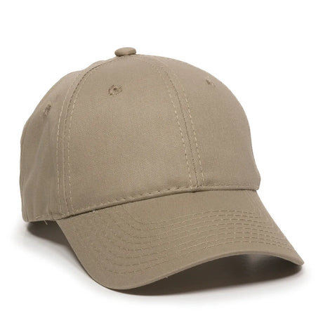 Outdoor Cap GL-271 Cotton Twill Structured Solid Back Hat Unisex Accessories Hats & Caps