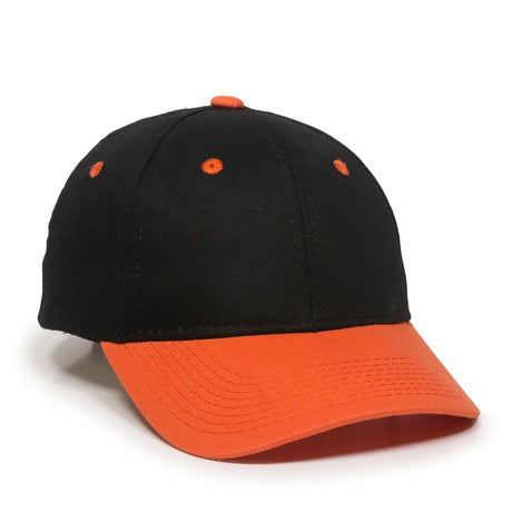 Outdoor Cap GL-271 Cotton Twill Structured Solid Back Hat Unisex Accessories Hats & Caps