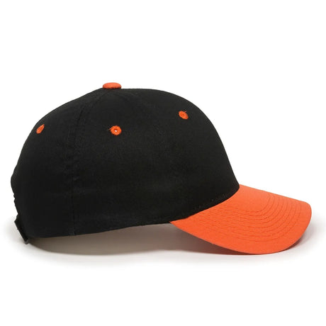 Outdoor Cap GL-271 Cotton Twill Structured Solid Back Hat Unisex Accessories Hats & Caps
