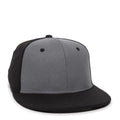 Outdoor Cap CAGE25 Flat Bill Cage Mesh Structured Solid Back Hat Unisex Accessories Hats & Caps
