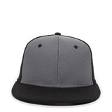 Outdoor Cap CAGE25 Flat Bill Cage Mesh Structured Solid Back Hat Unisex Accessories Hats & Caps