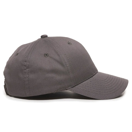 Outdoor Cap GL-271 Cotton Twill Structured Solid Back Hat Unisex Accessories Hats & Caps