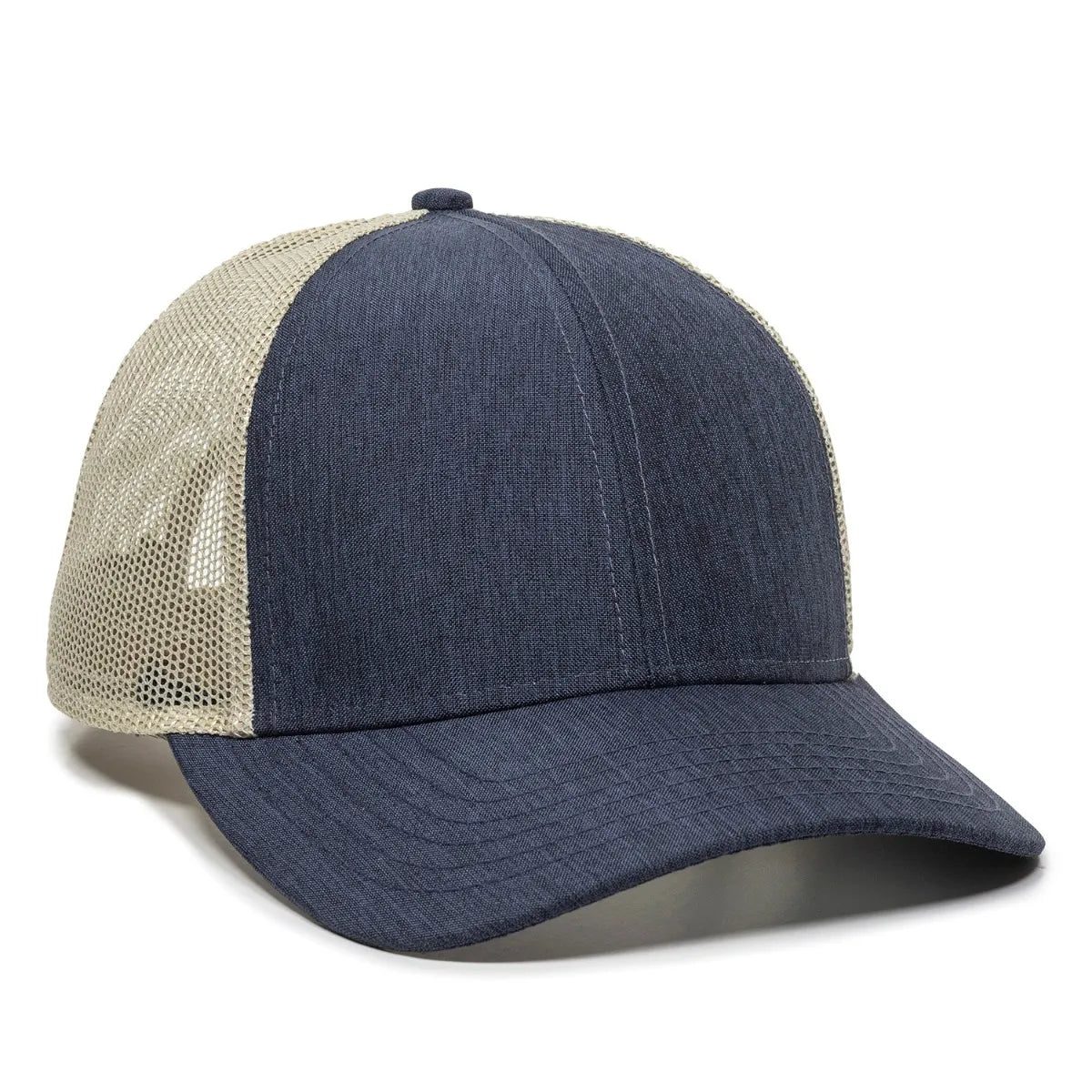 Outdoor Cap OC770 Cotton Structured Trucker Hat Unisex Accessories Hats & Caps
