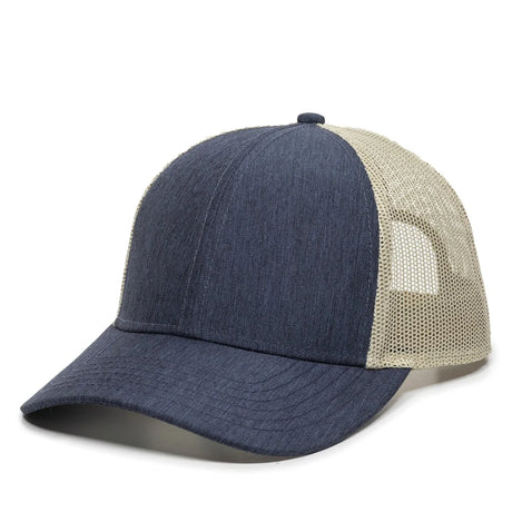 Outdoor Cap OC770 Cotton Structured Trucker Hat Unisex Accessories Hats & Caps