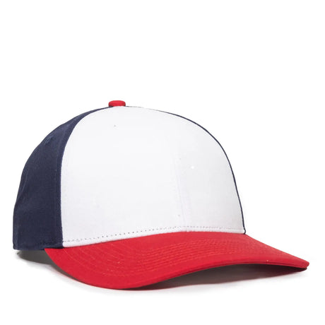 Outdoor Cap OC871 Chino Cotton Twill Structured Solid Panel Hat-1