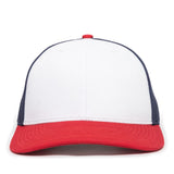 Outdoor Cap OC871 Chino Cotton Twill Structured Solid Panel Hat-3