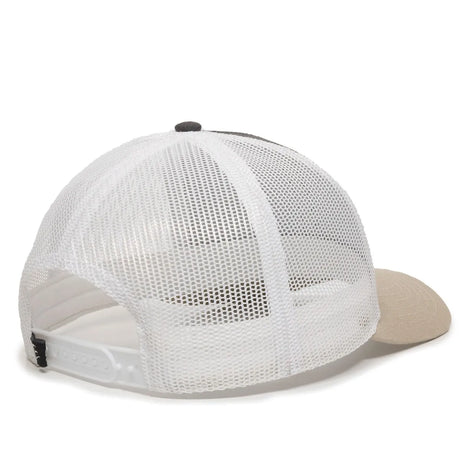 Outdoor Cap OC770 Cotton Structured Trucker Hat Unisex Accessories Hats & Caps