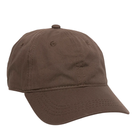Outdoor Cap GWT-111 Garment Washed Dad-Cap Unstructured Solid Back Hat Unisex Accessories Hats & Caps