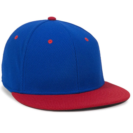 Outdoor Cap CAGE25 Flat Bill Cage Mesh Structured Solid Back Hat Unisex Accessories Hats & Caps