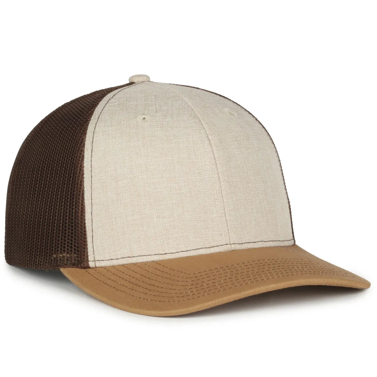 Outdoor Cap OC770 Cotton Structured Trucker Hat Unisex Accessories Hats & Caps