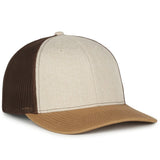 Outdoor Cap OC770 Cotton Structured Trucker Hat Unisex Accessories Hats & Caps