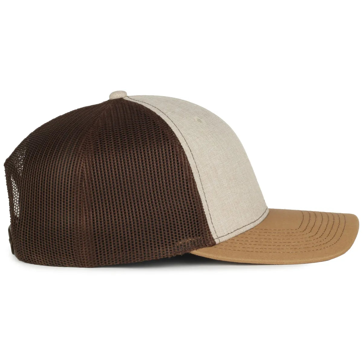 Outdoor Cap OC770 Cotton Structured Trucker Hat Unisex Accessories Hats & Caps