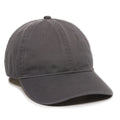 Outdoor Cap GWT-111 Garment Washed Dad-Cap Unstructured Solid Back Hat Unisex Accessories Hats & Caps