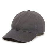 Outdoor Cap GWT-111 Garment Washed Dad-Cap Unstructured Solid Back Hat Unisex Accessories Hats & Caps