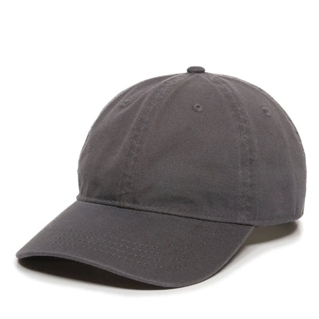 Outdoor Cap GWT-111 Garment Washed Dad-Cap Unstructured Solid Back Hat Unisex Accessories Hats & Caps