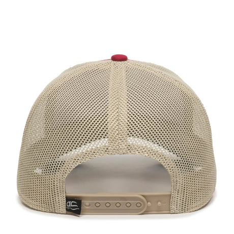 Outdoor Cap OC770 Cotton Structured Trucker Hat Unisex Accessories Hats & Caps