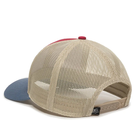 Outdoor Cap OC770 Cotton Structured Trucker Hat Unisex Accessories Hats & Caps