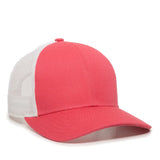 Outdoor Cap OC770 Cotton Structured Trucker Hat Unisex Accessories Hats & Caps