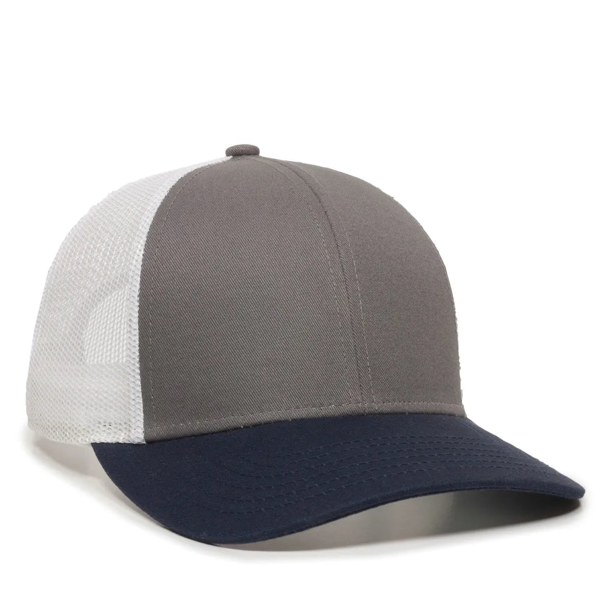 Outdoor Cap OC770 Cotton Structured Trucker Hat Unisex Accessories Hats & Caps