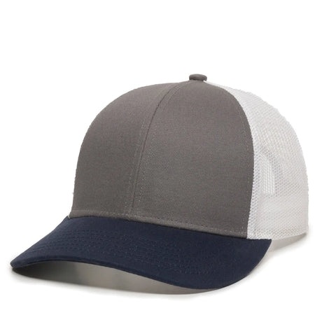 Outdoor Cap OC770 Cotton Structured Trucker Hat Unisex Accessories Hats & Caps