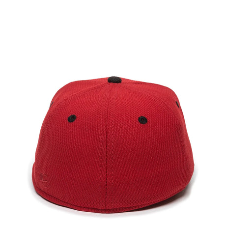Outdoor Cap CAGE25 Flat Bill Cage Mesh Structured Solid Back Hat Unisex Accessories Hats & Caps