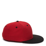 Outdoor Cap CAGE25 Flat Bill Cage Mesh Structured Solid Back Hat Unisex Accessories Hats & Caps