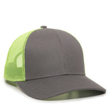 Outdoor Cap OC770 Cotton Structured Trucker Hat Unisex Accessories Hats & Caps
