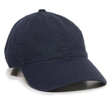 Outdoor Cap GWT-111 Garment Washed Dad-Cap Unstructured Solid Back Hat Unisex Accessories Hats & Caps