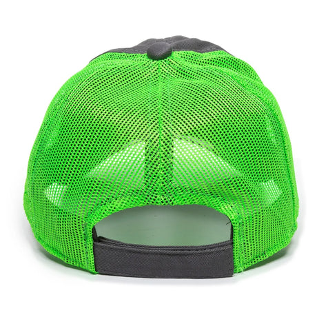 Outdoor Cap FWT-130 Garment Washed Unstructured Trucker Hat Unisex Accessories Hats & Caps