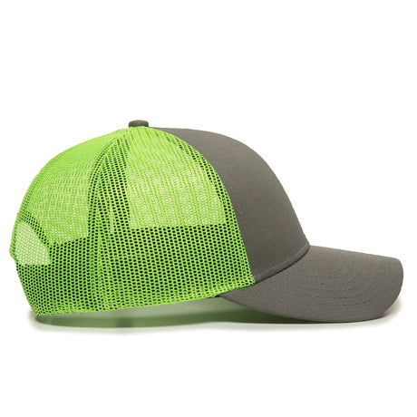 Outdoor Cap OC770 Cotton Structured Trucker Hat Unisex Accessories Hats & Caps