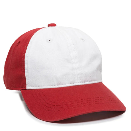 Outdoor Cap GWT-111 Garment Washed Dad-Cap Unstructured Solid Back Hat Unisex Accessories Hats & Caps