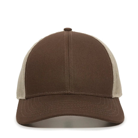 Outdoor Cap OC770 Cotton Structured Trucker Hat Unisex Accessories Hats & Caps