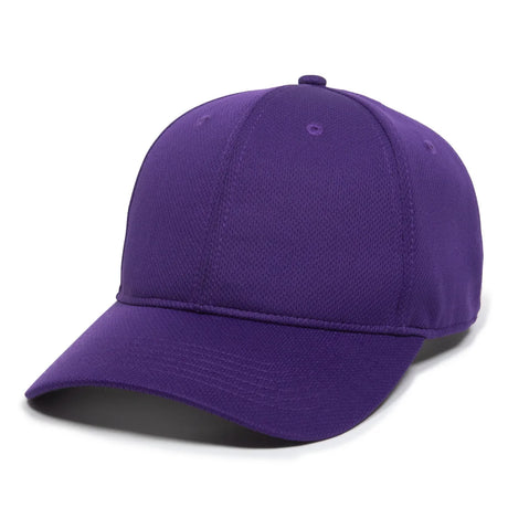 Outdoor Cap PTM50 ProTech Mesh Structured Solid Panel Hat Unisex Accessories Hats & Caps