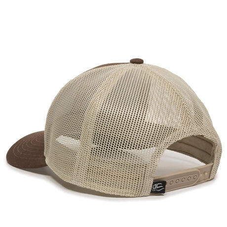 Outdoor Cap OC770 Cotton Structured Trucker Hat Unisex Accessories Hats & Caps